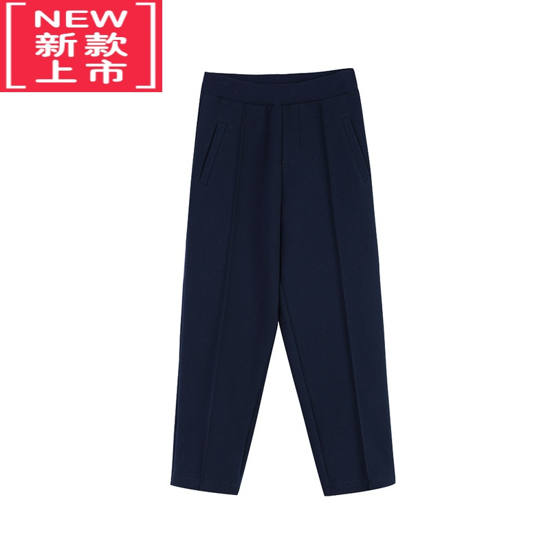 可莉允童装冬季新品男女儿童亲子气质保暖休闲百搭宽松烟管裤保暖裤