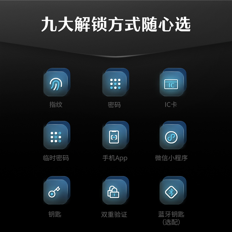 德施曼(DESMAN) 小嘀Q3E智能门锁全自动指纹锁密码锁2024年新品高清大图