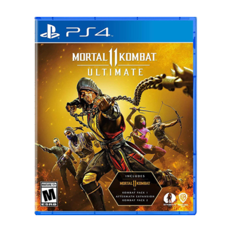 索尼(SONY) PlayStation PS4游戏光盘 真人快打11 豪华版 中文字幕高清大图