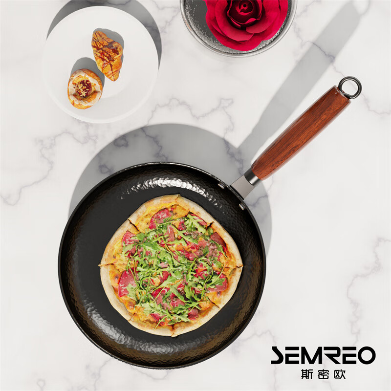 斯密欧SEMREO 艾世达纯铁煎锅MR-600高清大图