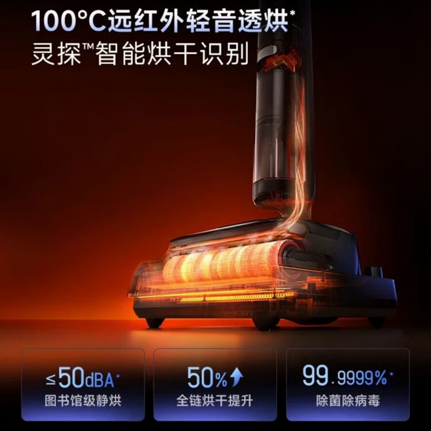 追觅[除螨仪 吸尘器洗地机多合一]洗拖吸脱一体自动清洗家用电动拖把扫地机T50Mix尊享高清大图