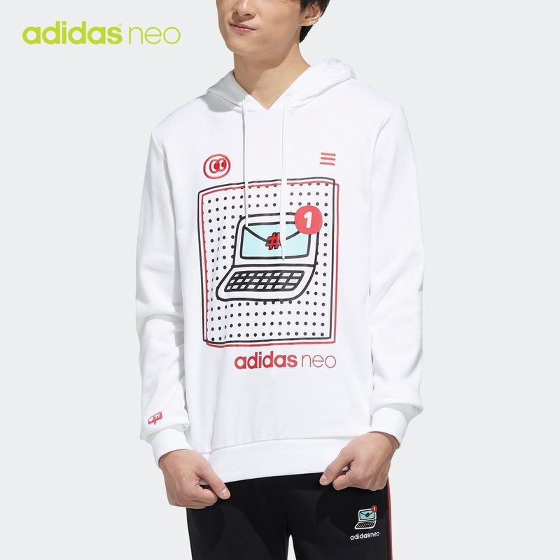 阿迪达斯adidas neo2020春男装运动套头衫GE4292