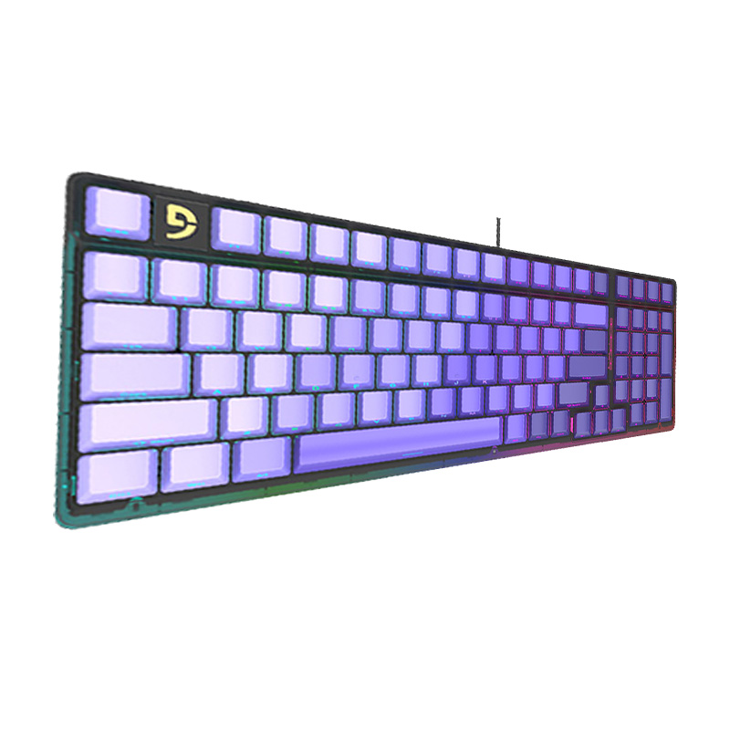 富勒fuhlen K99S有线磁轴键盘(计价单位:个)紫色高清大图