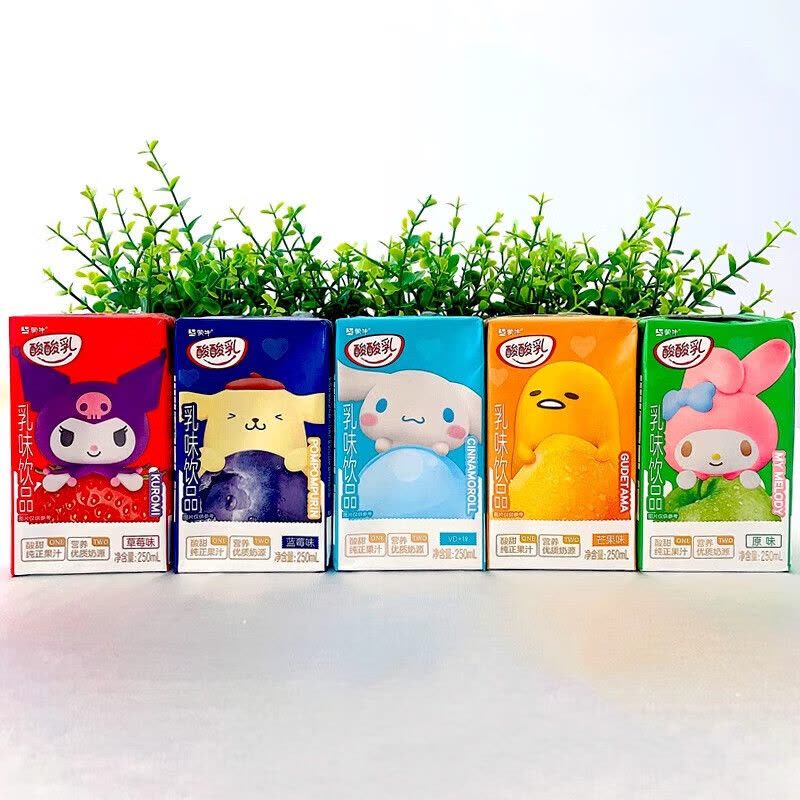 蒙牛 酸酸乳 乳味饮品 蓝莓味 250ml×24盒/提图片