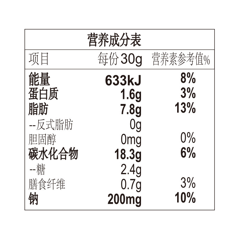 上好佳罐装薯片 甜辣口味 100g