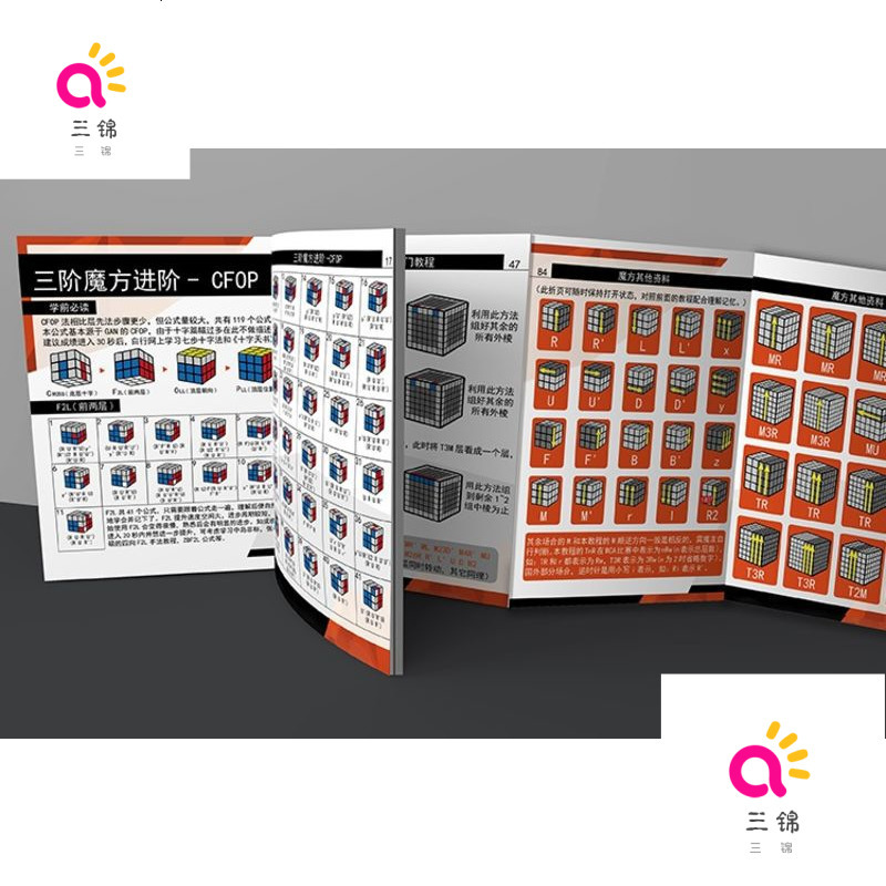 魔方大师教程复原宝典二三四五六七阶金字塔斜