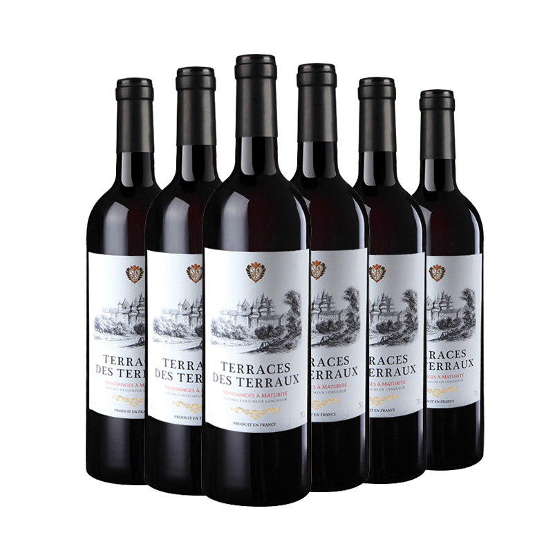 开元红酒璧萝法国进口葡萄酒特洛斯750ml*6瓶整箱高清大图