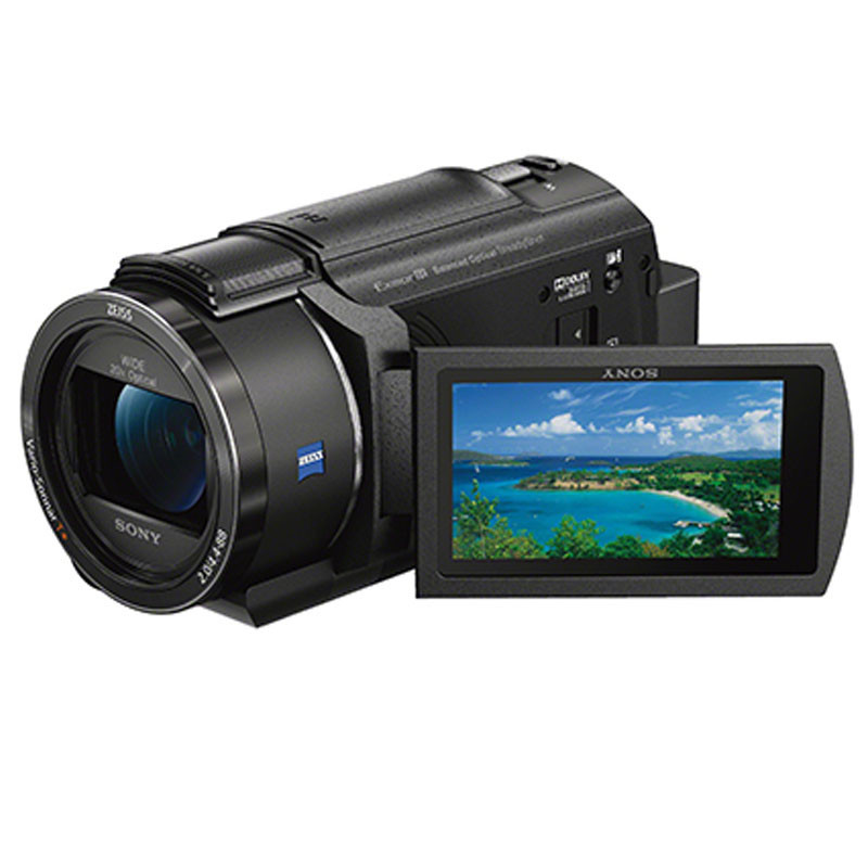 索尼(SONY) FDR-AX40(64G卡+摄像机包+三脚架)4K数码摄像机