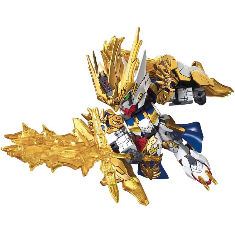 万代高达拼装模型sd三国创杰传q版bb战士高达模型敢达玩具10马超巴