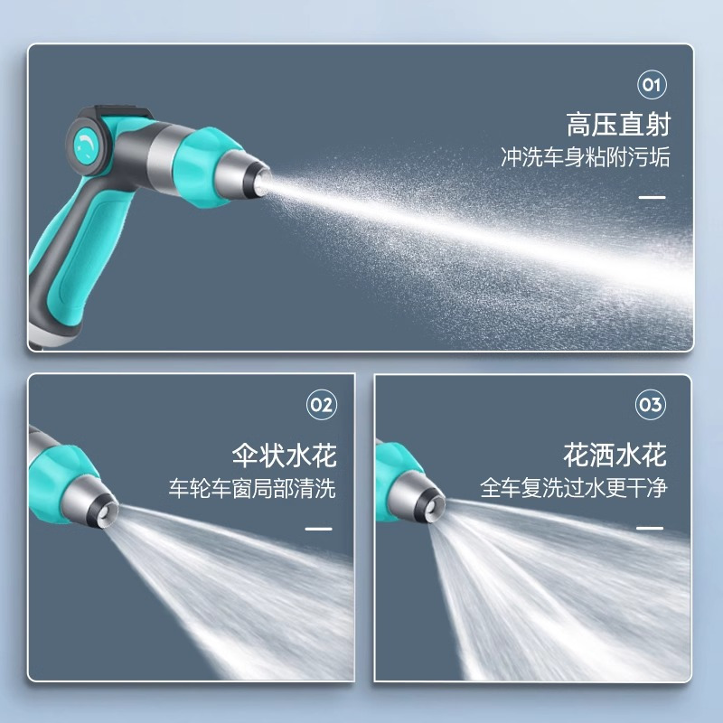 花园浇花自动伸缩水管软管增压洗车高压水枪家用强力洗地接水龙头