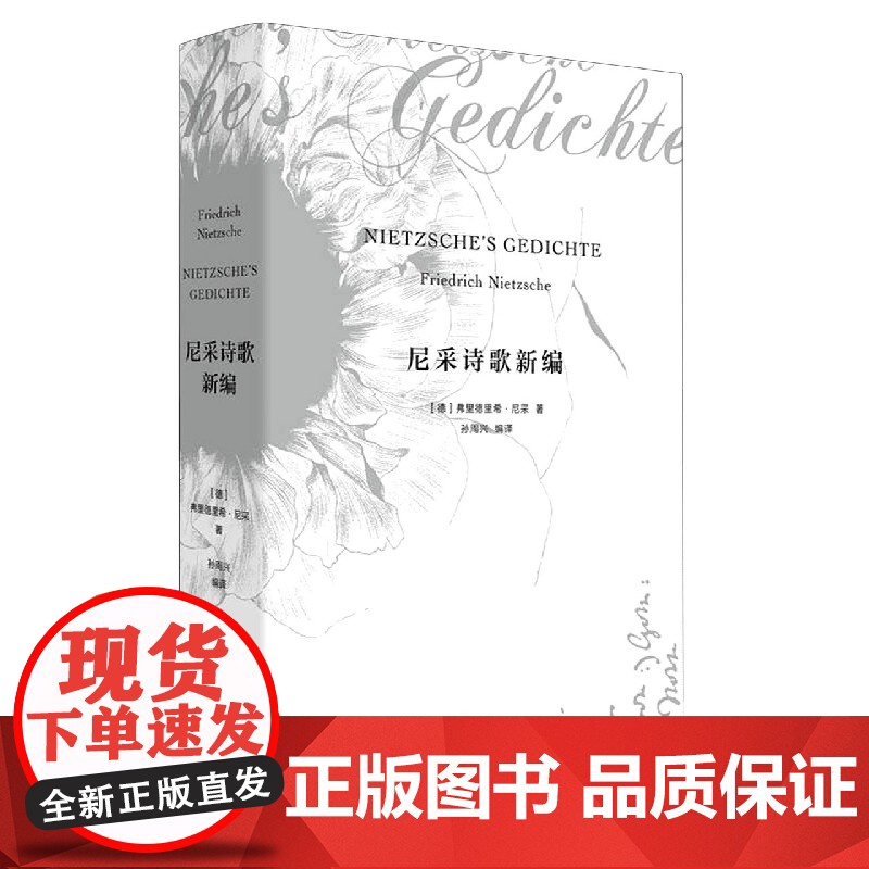 尼采诗歌新编 尼采 诗集 孙周兴编译 外国诗歌 另著/权力意志/悲剧的诞生/查拉图斯特拉如是说 外国文学 上海人民出版社高清大图
