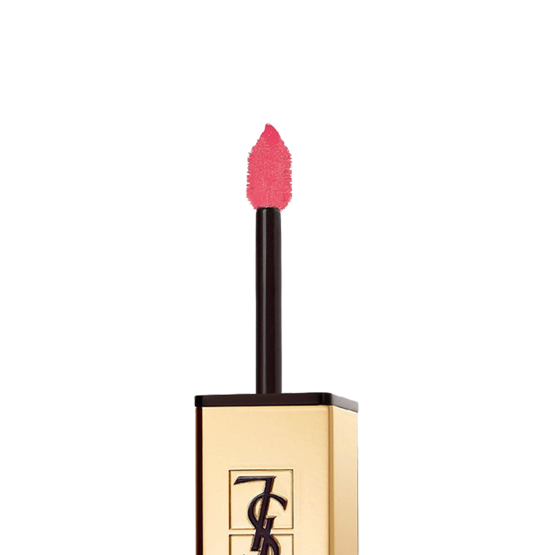 圣罗兰(YSL)唇釉6ml 42# 风情橘红 镜面唇釉唇蜜唇彩 持久保湿滋润