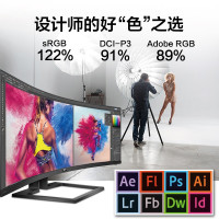 飞利浦(Philips)498P9Z超宽曲面屏显示器 炒股数据监控显示器(G)