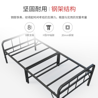 瑞仕达折叠床单双人家用木板简易铁架硬板出租用房板式经济型板床