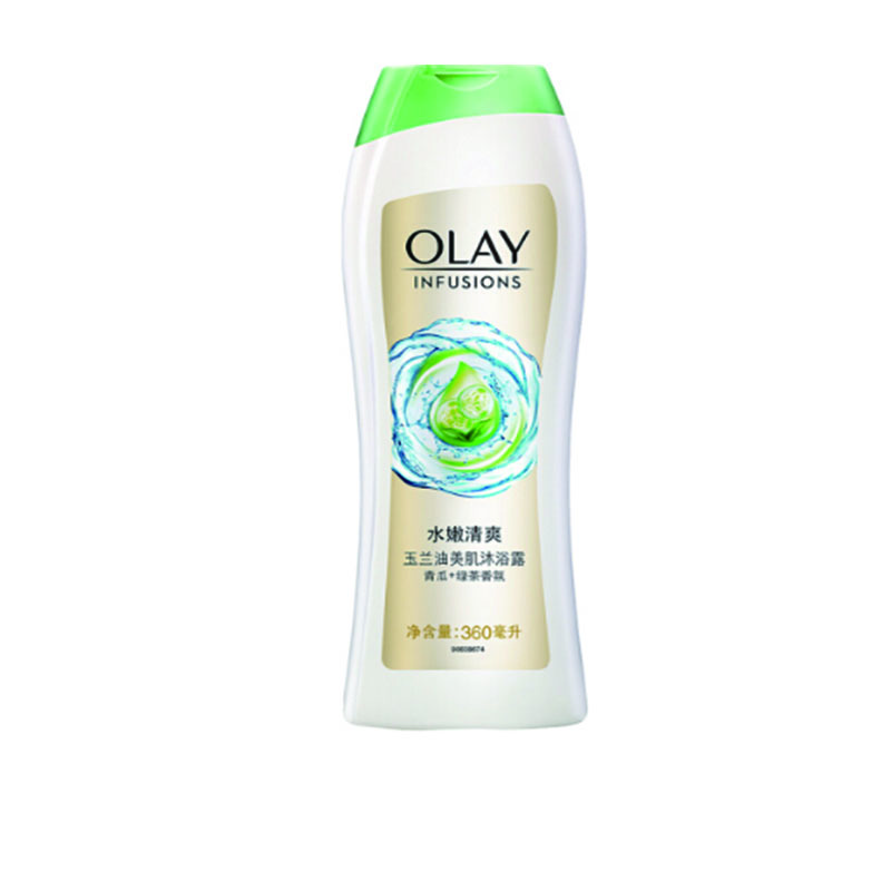 LTSM 玉兰油Olay沐浴露美肌清爽系列 水嫩清爽 360ml(沐浴乳 润弹嫩 含面霜精华)
