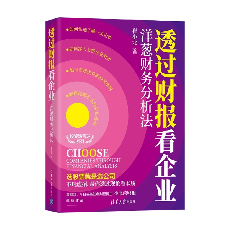 [正版]透过财报看企业 洋葱财务分析法 崔小北 著 金融与投资高清大图