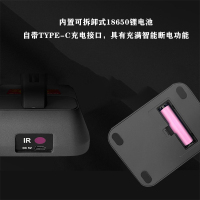 QNOA 启诺QN-SWM640真分集一拖四无线麦克风天线分离技术稳定接收黑(台)