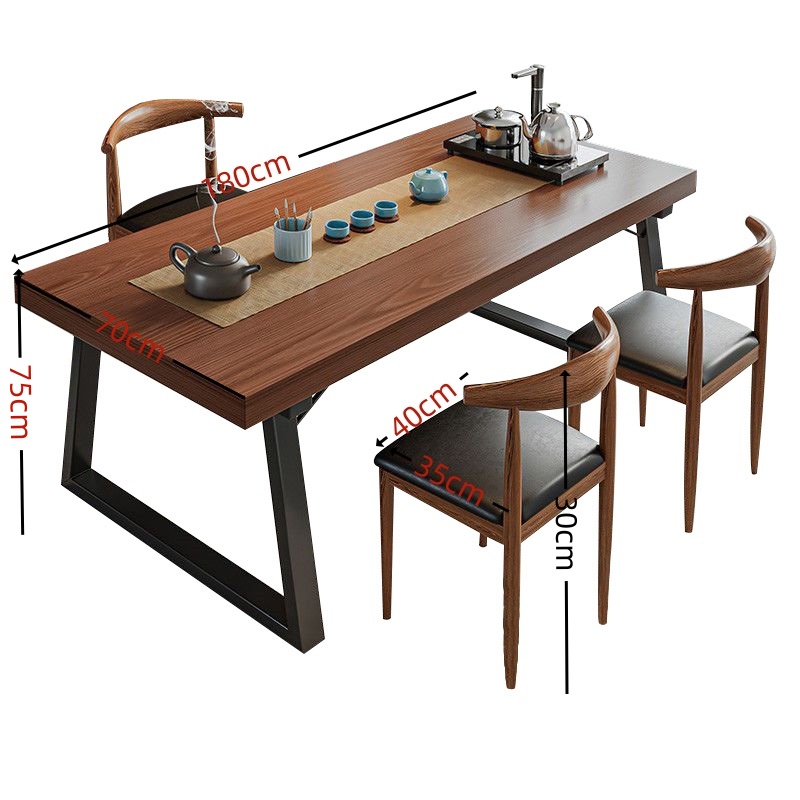 依韵珂会客茶几180*70*75cm+3椅套高清大图