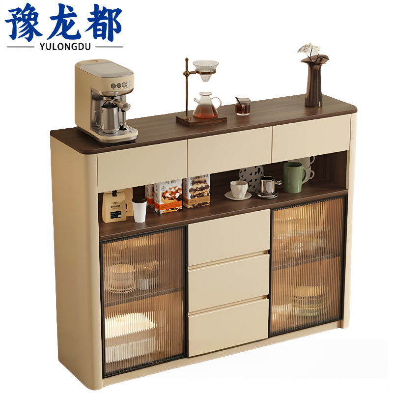 豫龙都 餐边柜 三门 个高清大图