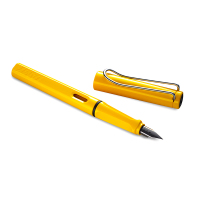 凌美(LAMY) Safari狩猎者系列钢笔墨水笔黄色EF尖