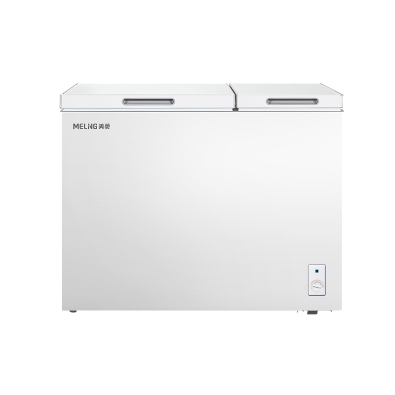 美菱BCD-286DTA双箱顶开家用商用PCM内胆双温冷藏冷柜冰柜