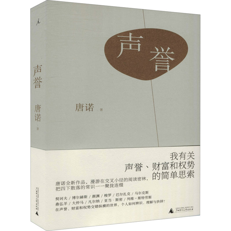 [M]声誉 唐诺 著 -9787559827999高清大图