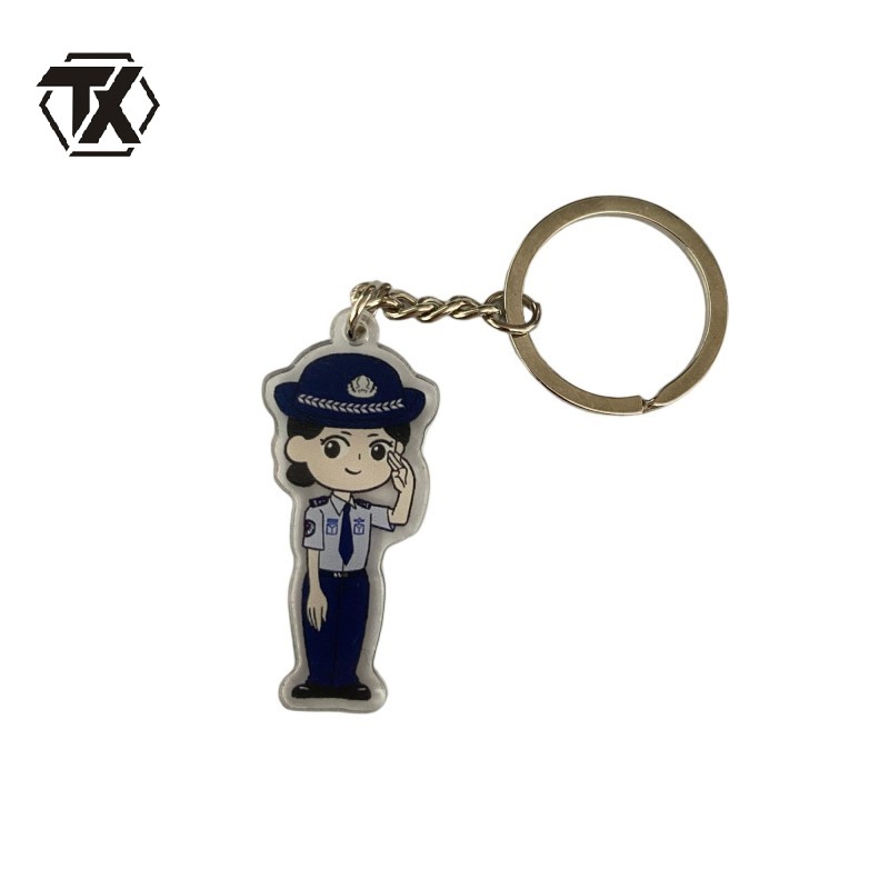 铁迅爱路护路户外宣传钥匙扣YS3 个