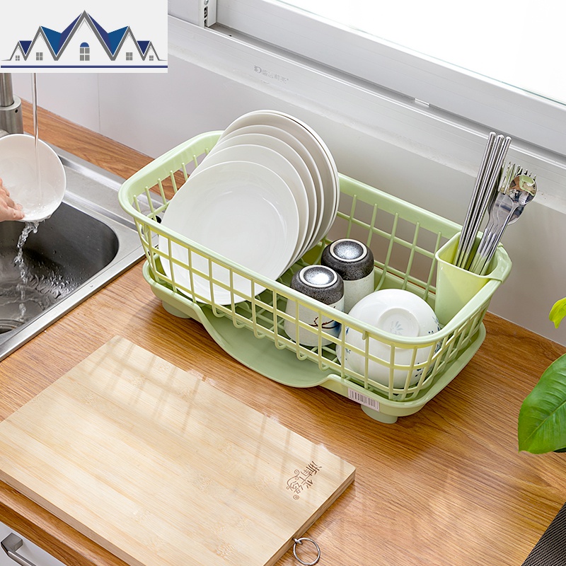 装碗筷收纳盒放碗碟沥水架厨房收纳箱用品家用大全置物架台面碗柜_2_788高清大图