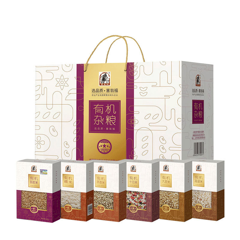 塞翁福有机杂粮礼盒—140型 2400g 食品礼盒