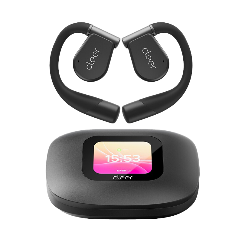 [AI降噪]Cleer ARC 3 降噪蓝牙耳机2025新款不入耳杜比音效魅影黑[3代降噪版]-[AI主动降噪]高清大图