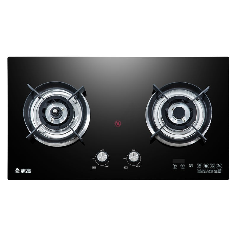 志高(chigo) 家用台式嵌入式燃气灶双灶天然气液化气节能猛火煤气灶