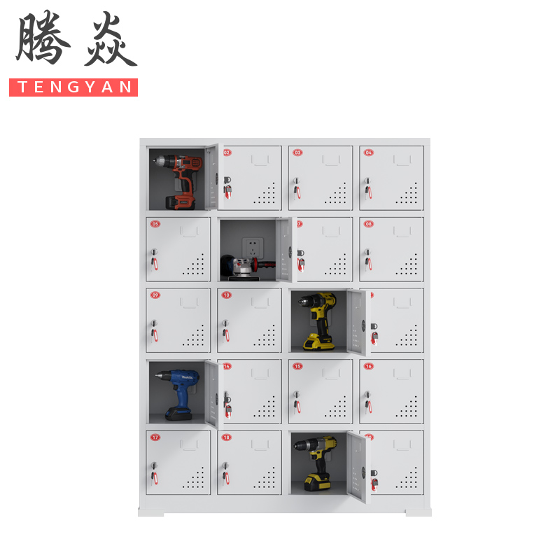腾焱工具充电柜20门台高清大图