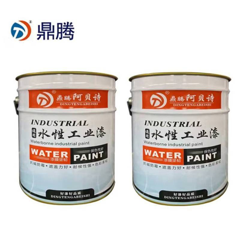 鼎腾 水性醇酸调和漆 绿色 3kg 桶高清大图