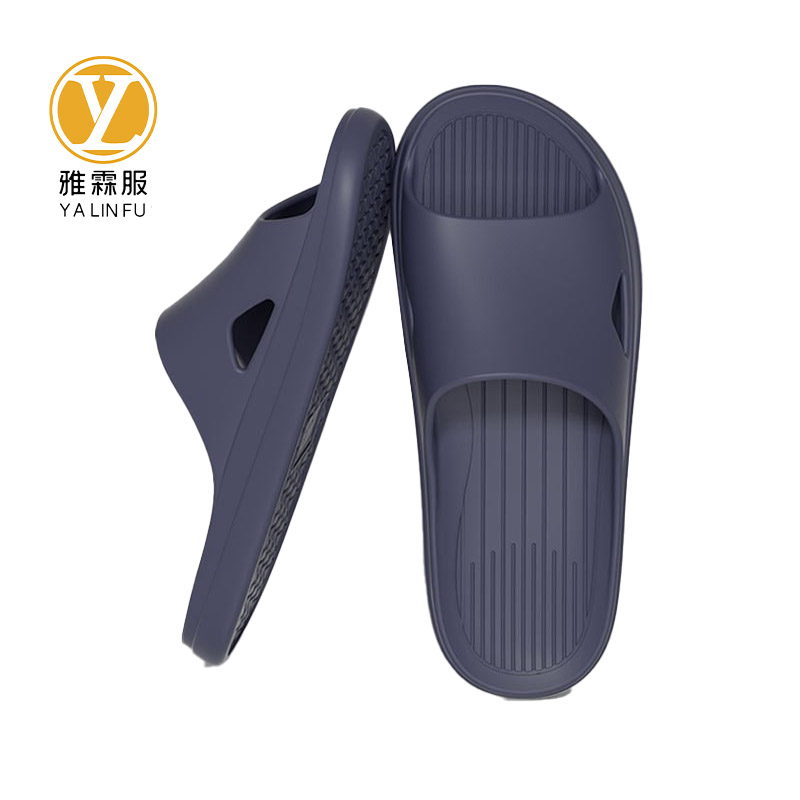 雅霖服 拖鞋深蓝YLFXT106019 双高清大图