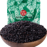 呆呆菇娘 黑米500g 2019新米黑大米黑米杂粮黑米粥原料黑香米五谷粗粮米~无添加五染色黑珍珠大米