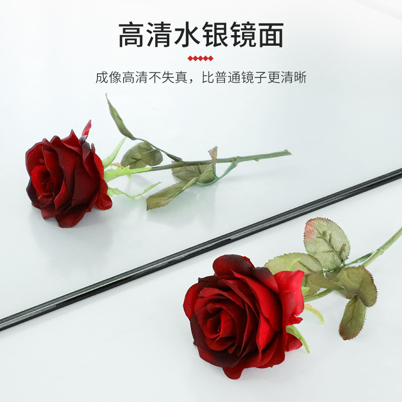 万代(WAnDAi)镜子全身穿衣镜落地家用服装店立体试衣网红ins风宿舍卧室大镜子