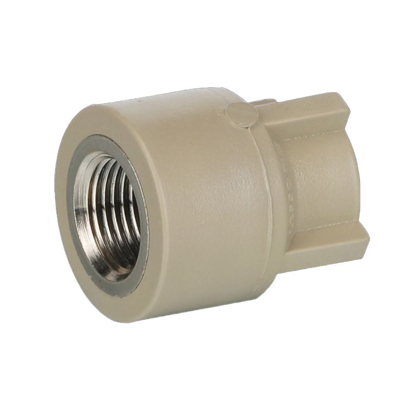 联塑 LESSO PPR配件内螺纹直接头Ⅰ型 白色 dn25×1/ 2“高清大图