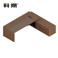 科朔 办公桌老板桌经理桌现代班台经理桌板式班台2.4米KS-08D2403