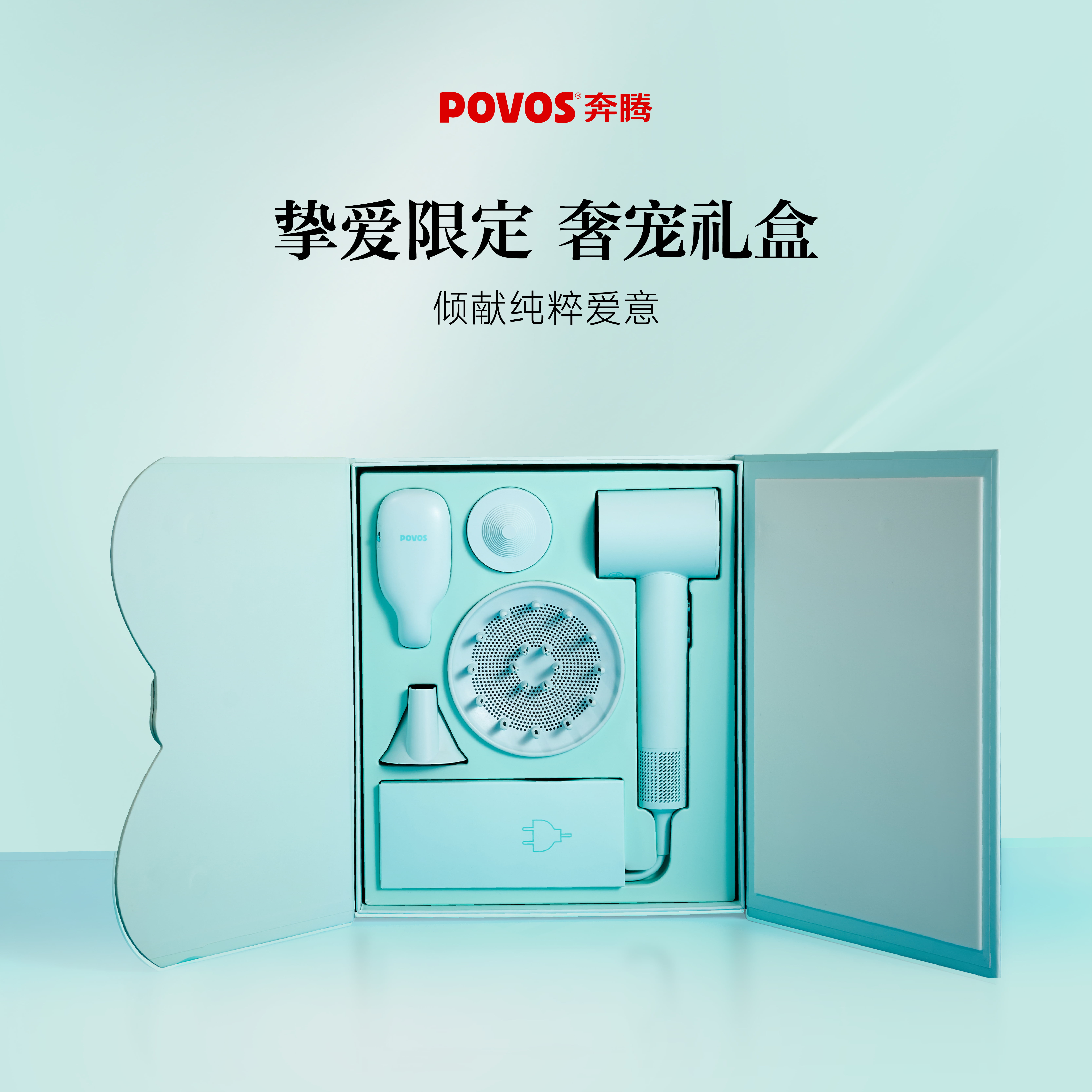 奔腾POVOS吹风机PH9903随机颜色高清大图