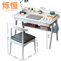 烁恒 书桌 120cm+椅子 套