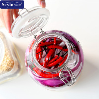 喜碧(Scybe)泡酒瓶泡菜坛 潘多拉玻璃家用酿酒密封罐药酒瓶酵素桶 10斤装