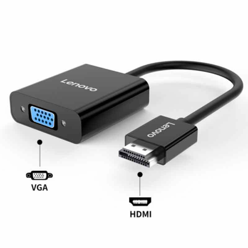 联想原装 H203 Type-C扩展坞转接头USB-C转换器分线器千兆网口接口HUB转接线VGA/HDMI 颜色随机
