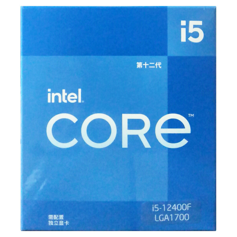 12代英特尔®酷睿™ Intel i5-12400台式机CPU处理器