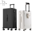 猎豹 时尚圆角拉杆箱手机支架+水杯架+双层防爆拉链行李箱26寸LB26P/个