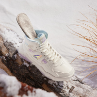 361°高帮板鞋冬季新款鞋子加绒保暖二棉鞋厚底增高运动鞋女鞋