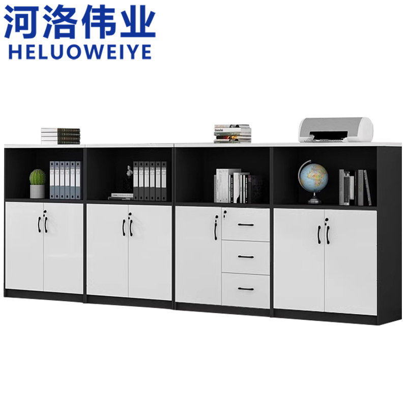 河洛伟业茶水柜七门台高清大图