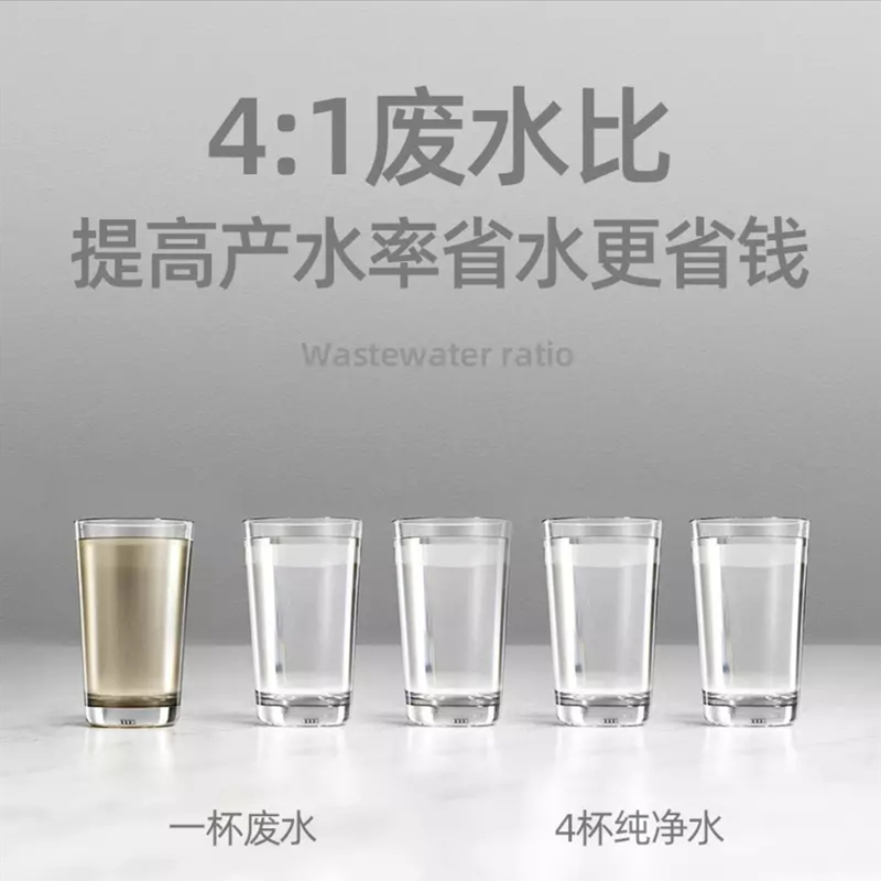 德国德克西WB-1冰晶绿2秒即热净水器家用直饮加热一体机反渗透饮水机RO膜台上式 小型饮水机 直饮机 免安装