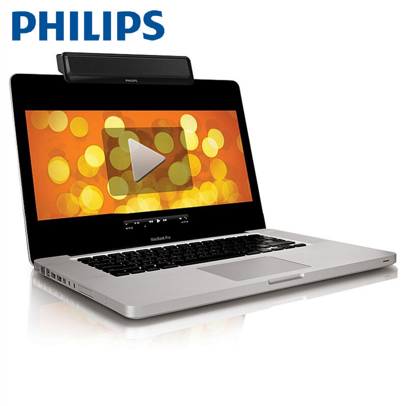 飞利浦(PHILIPS)SPA2100 蓝牙音响台式电脑手机多媒体笔记本低音炮音箱 便携迷你游戏 收钱吧 上课用音响高清大图