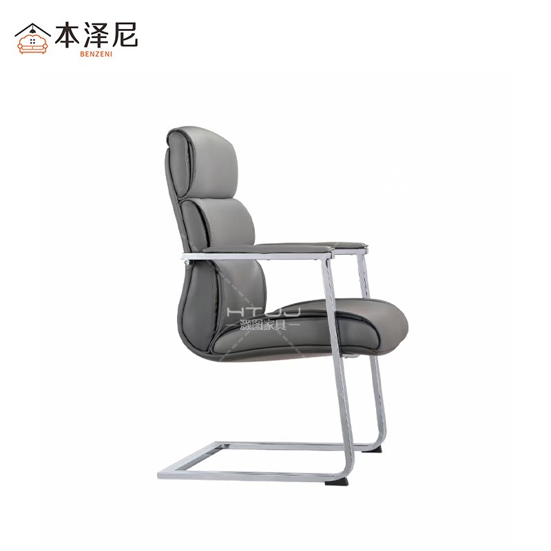 本泽尼 办公椅 弓形椅 HTDY-8016C 650*670*1000mm 把高清大图