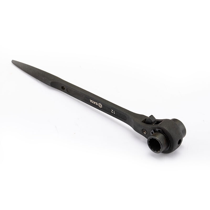 世达(SATA)工具 双口尖尾棘轮扳手 17MM 47308高清大图